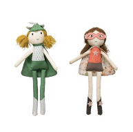 Cotton Superhero Girl Doll, 2 Styles